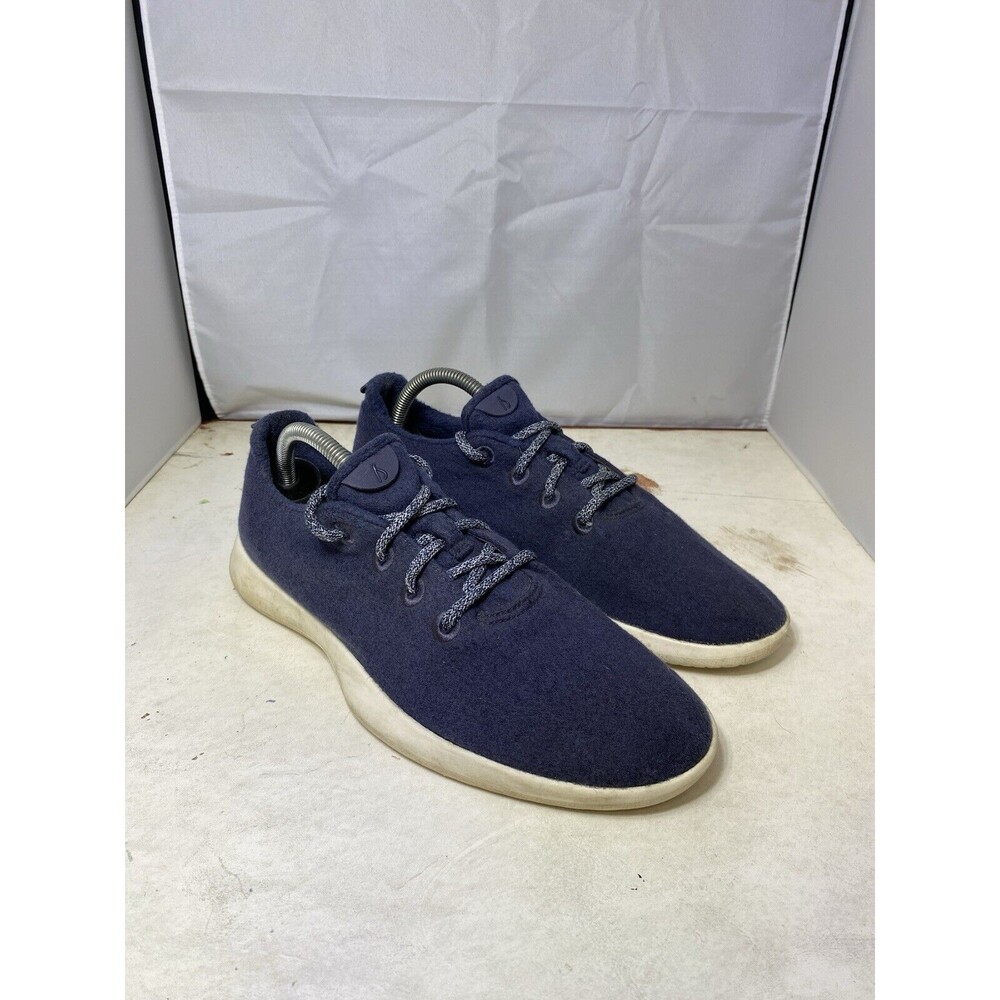 Allbirds Wool Runners Women's 10M Midnight Navy Sneakers Water Repellent Comfort